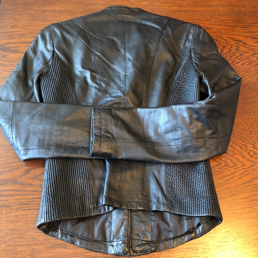Zara genuine leather jacket - Picture 3 of 7